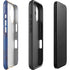 Barbados Flag Dark Wood iPhone 16 Impact Case